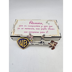 Cajita con mensaje personalizado Warner Bros - Imagen 1