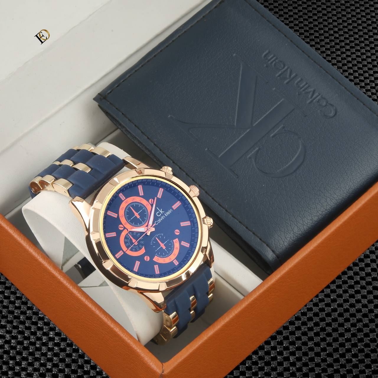 Cajita regalo reloj y cartera Calvin Klein - Imagen 3