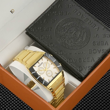 Cajita  reloj y cartera Versace - Imagen 1