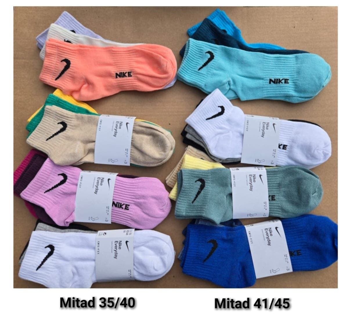 Calcetines de colores nike - Imagen 1