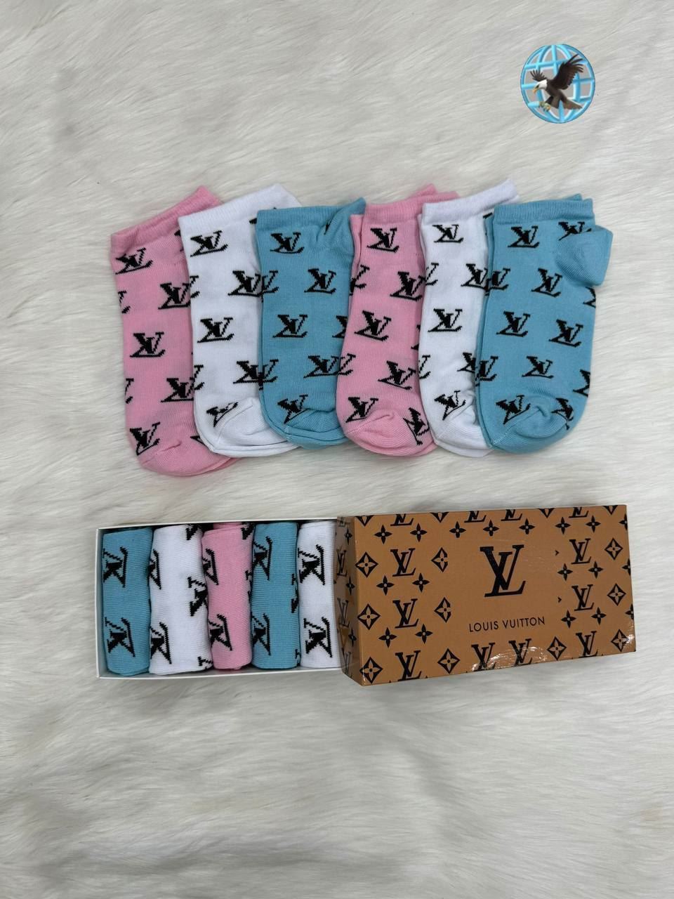 Calcetines en cajita Louis Vuitton - Imagen 1