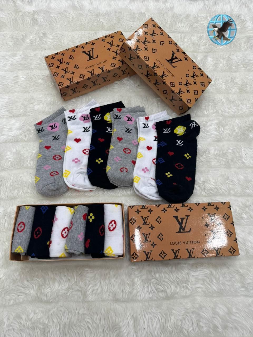 Calcetines en cajita Louis Vuitton - Imagen 2