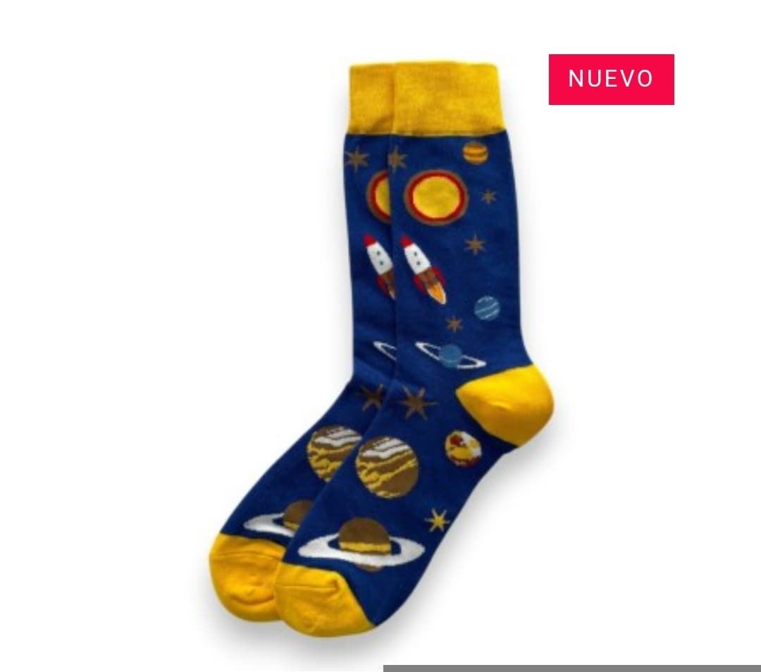 Calcetines estampados de hombre para regalo - Imagen 2