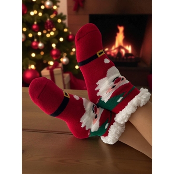 Calcetines navideños niños antideslizantes - Imagen 1
