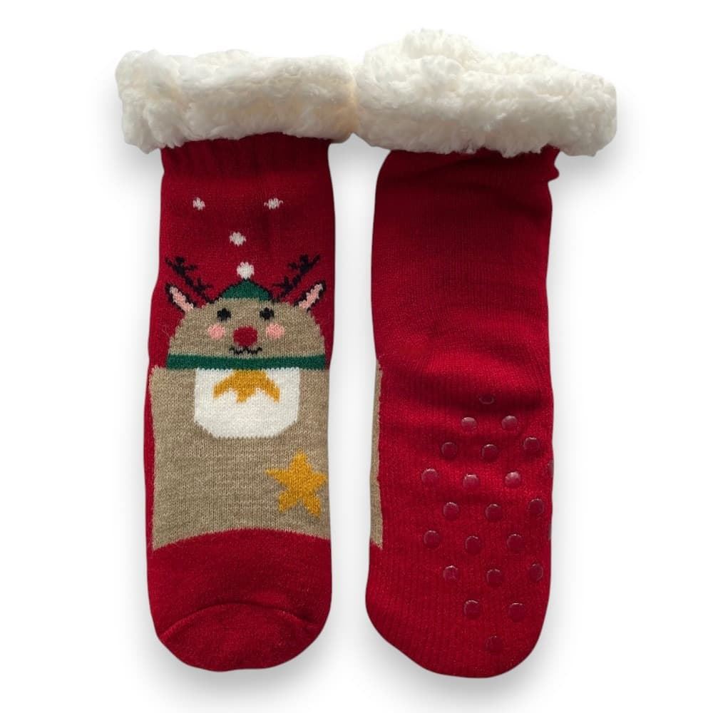 Calcetines navideños niños antideslizantes - Imagen 3