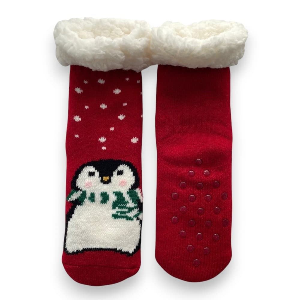 Calcetines navideños niños antideslizantes - Imagen 5