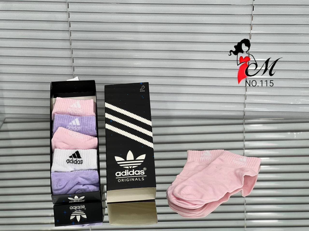 Calcetines tobilleros Adidas - Imagen 1