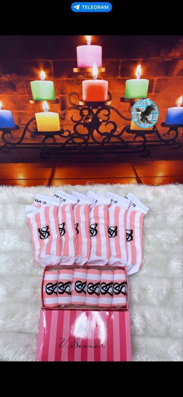 Calcetines victoria secret en cajita - Imagen 1
