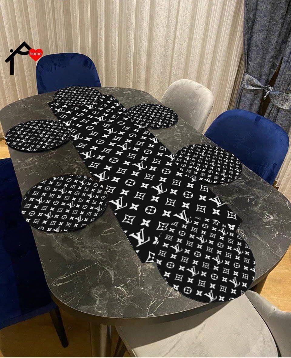 Camino de mesa y salvamanteles Louis Vuitton - Imagen 1