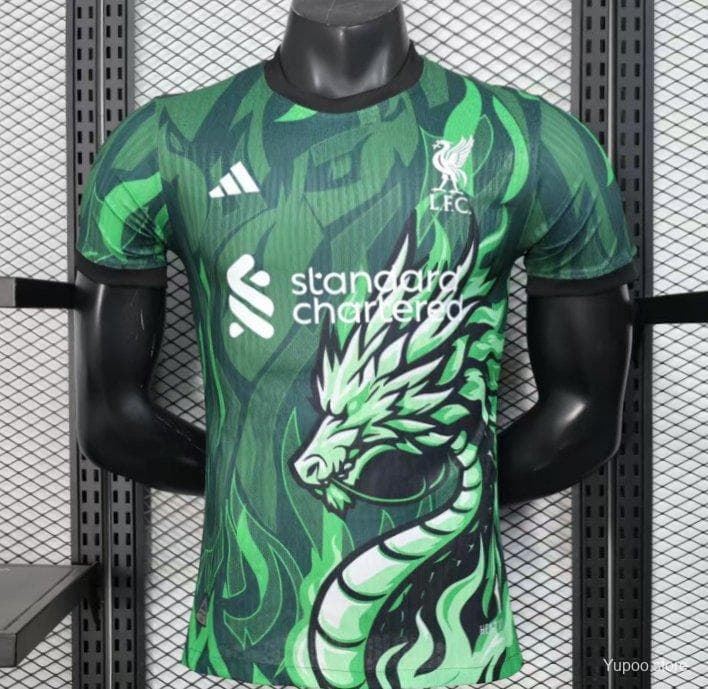 Camiseta 25/26 Liverpool with Golden Phoenix Pattern - Imagen 1