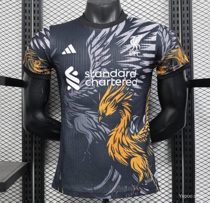 Camiseta 25/26 Liverpool with Golden Phoenix Pattern - Imagen 3