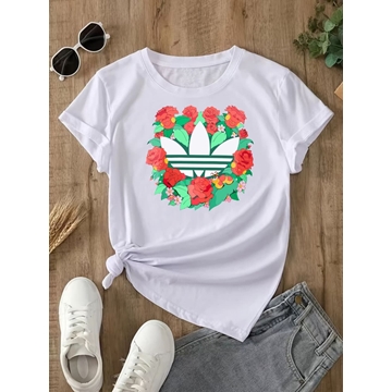 Camiseta Adidas corona de rosas - Imagen 1
