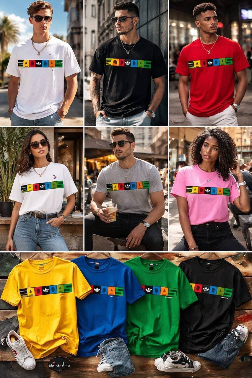 Camiseta Adidas hombre y mujer - Imagen 1