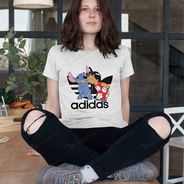 Camiseta Adidas Stich y monstruos S.A - Imagen 1