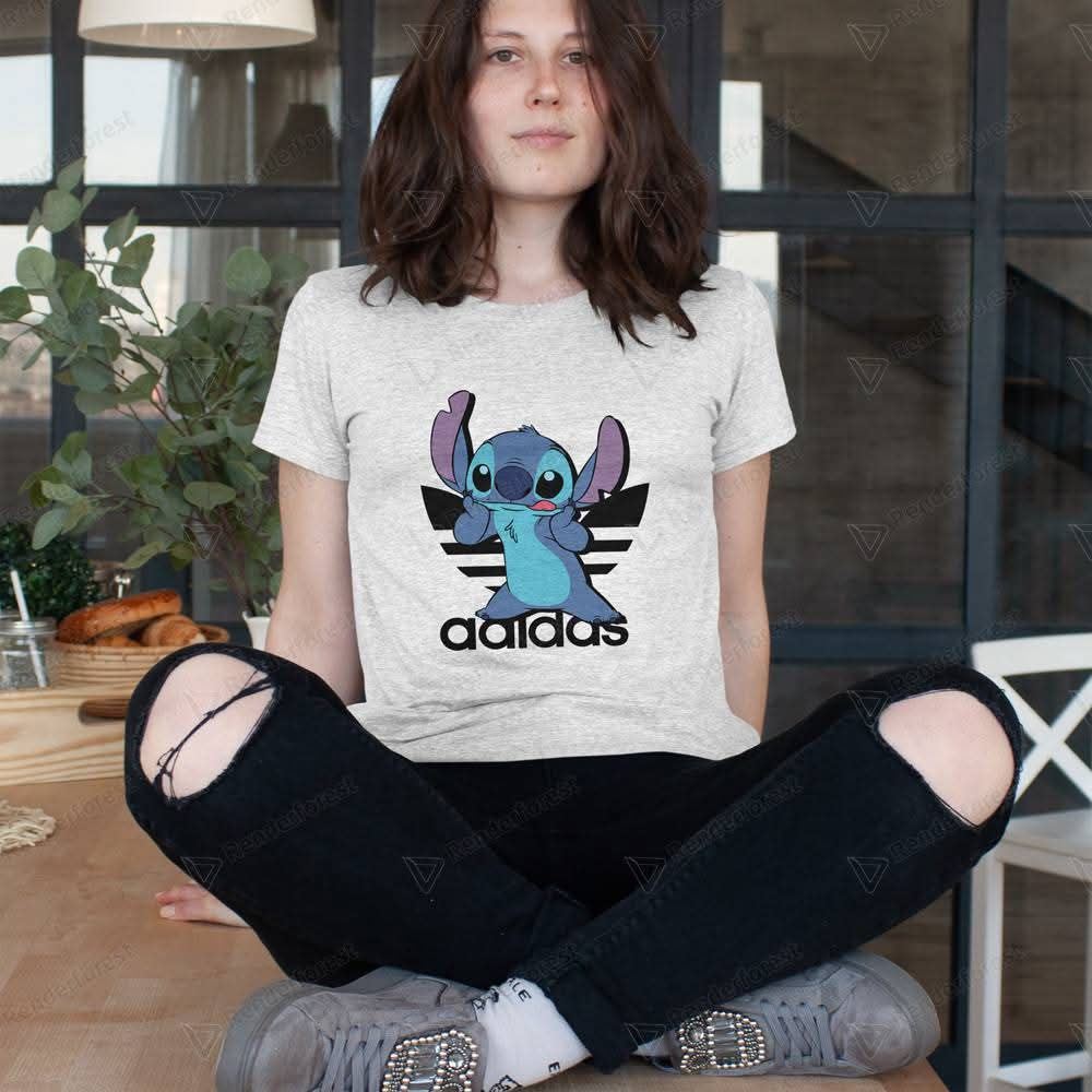 Camiseta Adidas Stich y monstruos S.A - Imagen 3