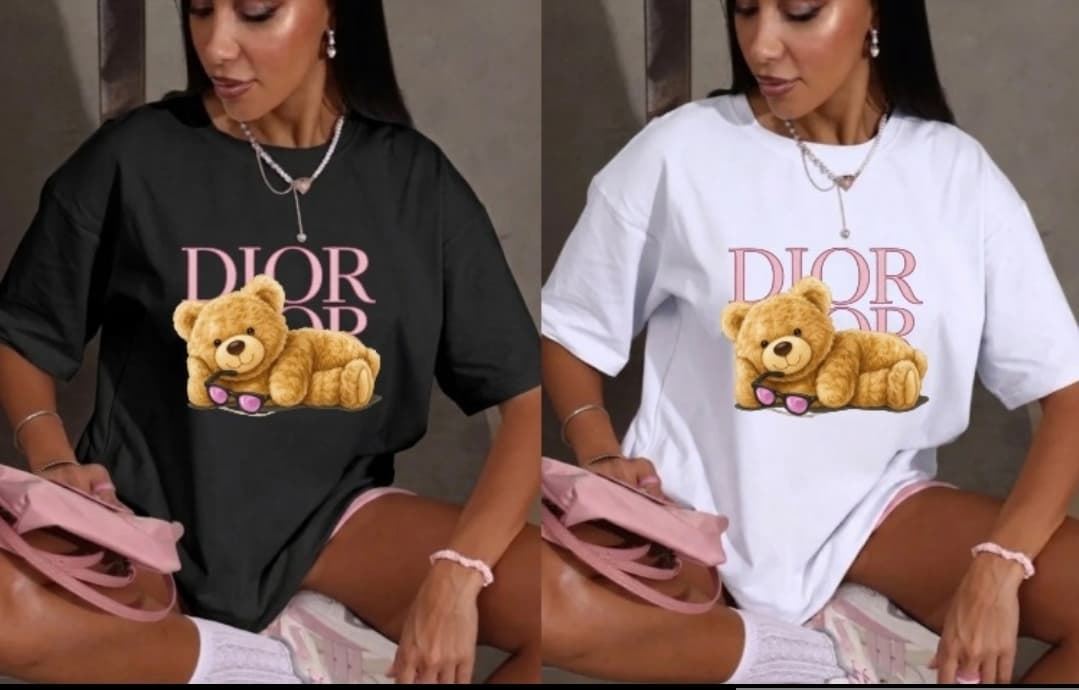 Camiseta Dior osito - Imagen 1