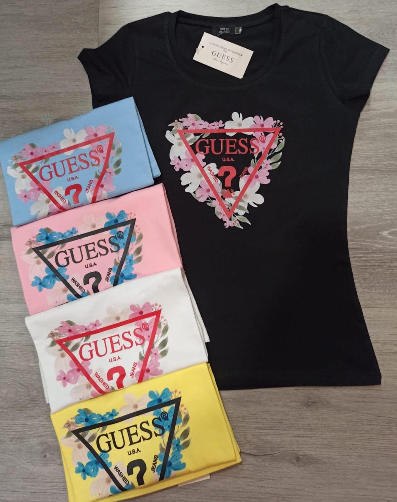 Camiseta flores flores - Imagen 1