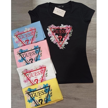 Camiseta flores Guess - Imagen 1