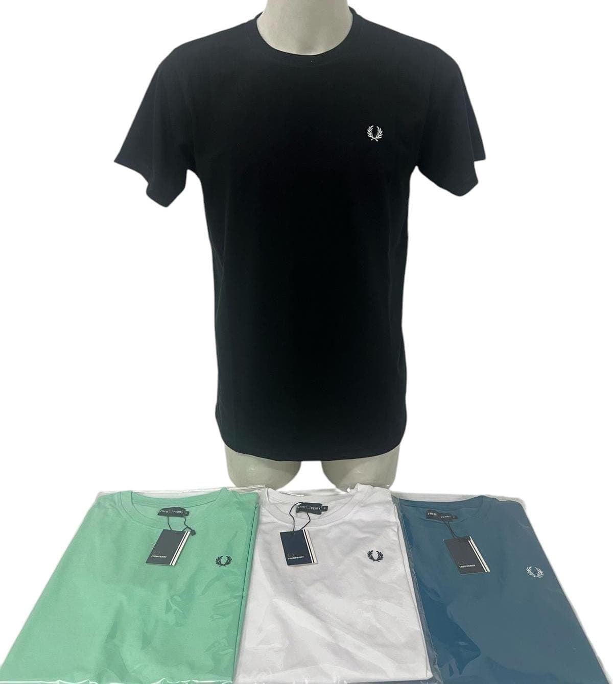Camiseta Fred Perry bordada - Imagen 1