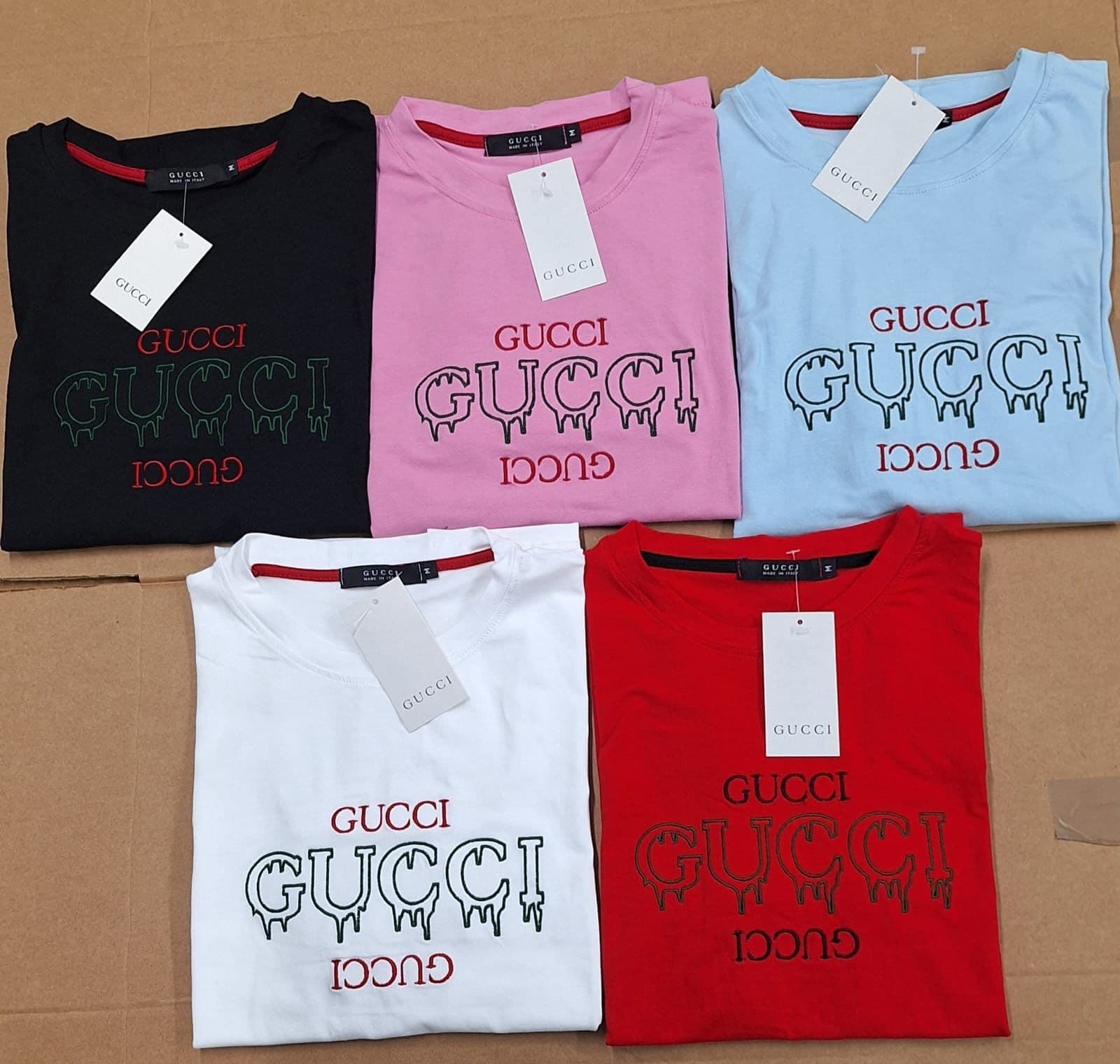 Camiseta Gucci bordada - Imagen 1