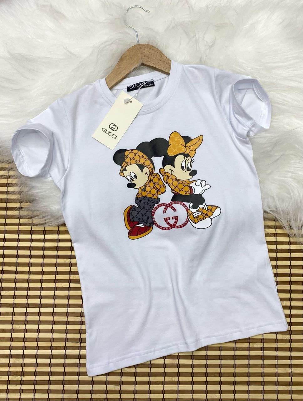 Camiseta Gucci de Mickey y Minnie Mousse - Imagen 1