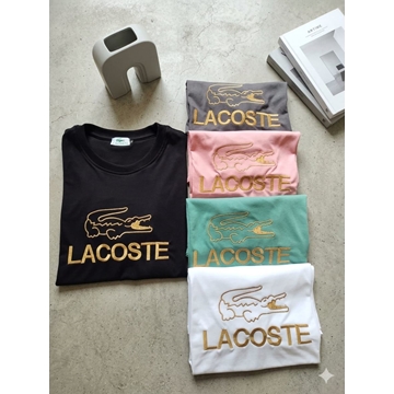 Camiseta Lacoste bordada - Imagen 1