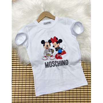Camiseta Moschino Mickey y Minnie - Imagen 1