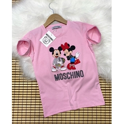Camiseta Moschino Mickey y Minnie - Imagen 2