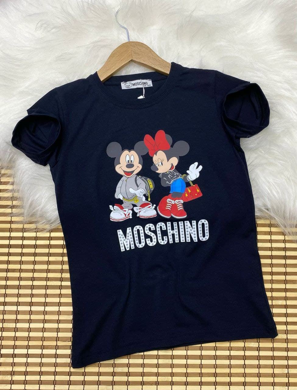 Camiseta Moschino Mickey y Minnie - Imagen 3