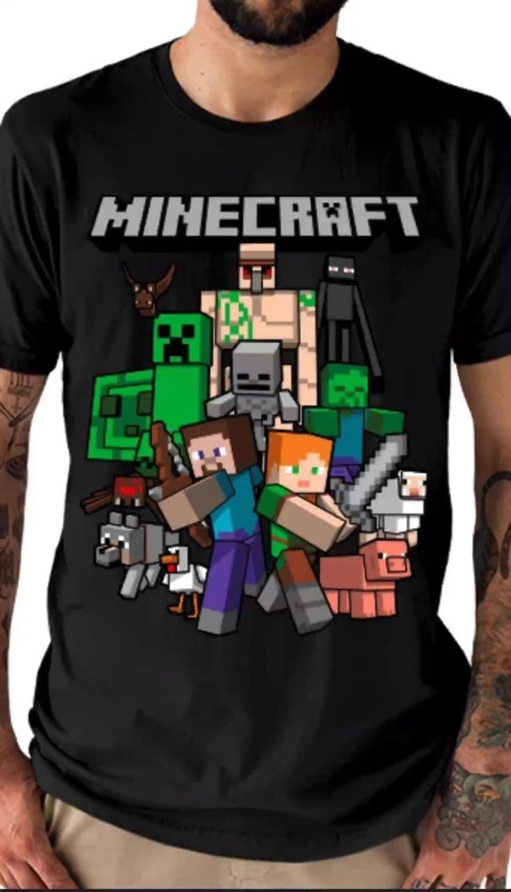 Camiseta niños Minecraft - Imagen 1