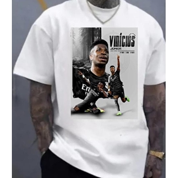 Camiseta real Madrid Mbappe y Vinicius - Imagen 2