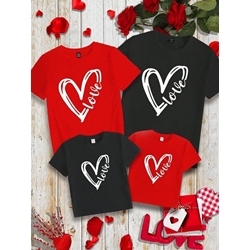 Camiseta san Valentín corazón - Imagen 1