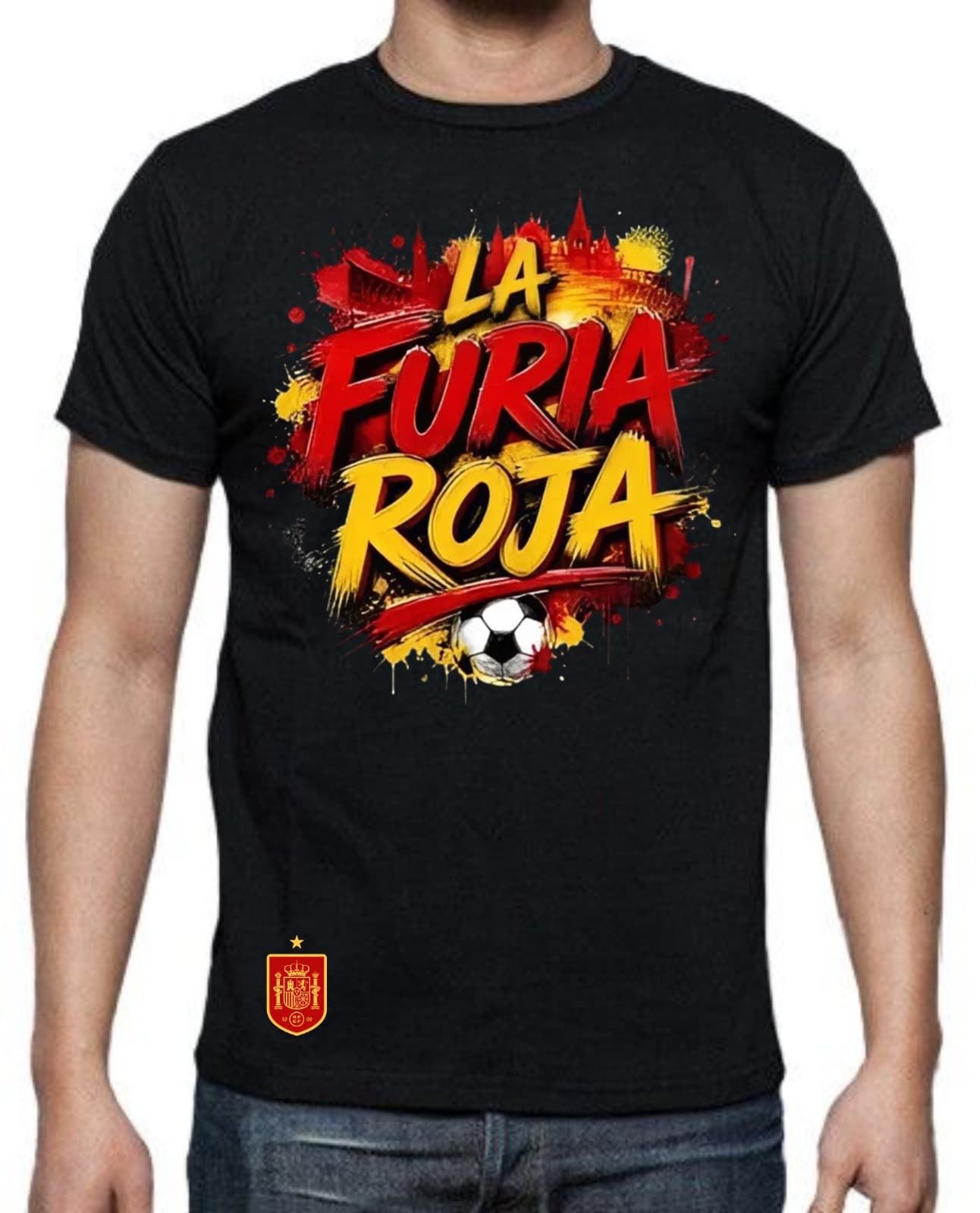 Camiseta selección española la furia roja - Imagen 1