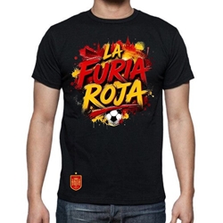 Camiseta selección española la furia roja - Imagen 1