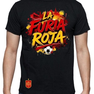 Camiseta selección española la furia roja - Imagen 1