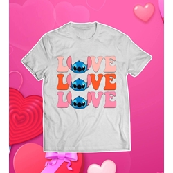 Camiseta Stich LOVE - Imagen 1