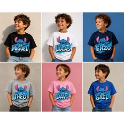 Camisetas personalizadas de Stich - Imagen 1