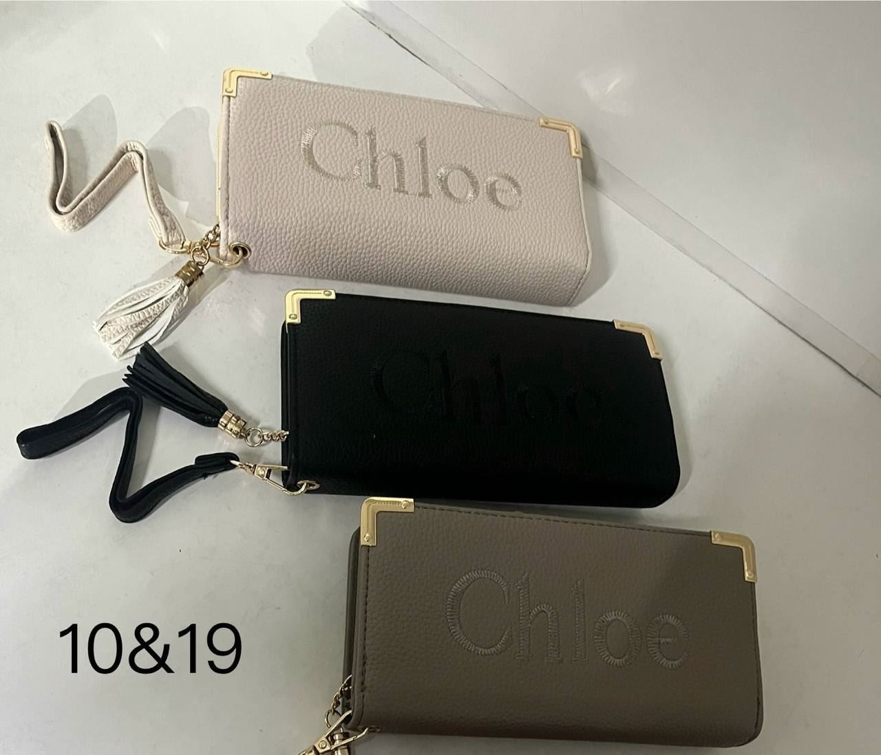Cartera Chloé bordada - Imagen 1