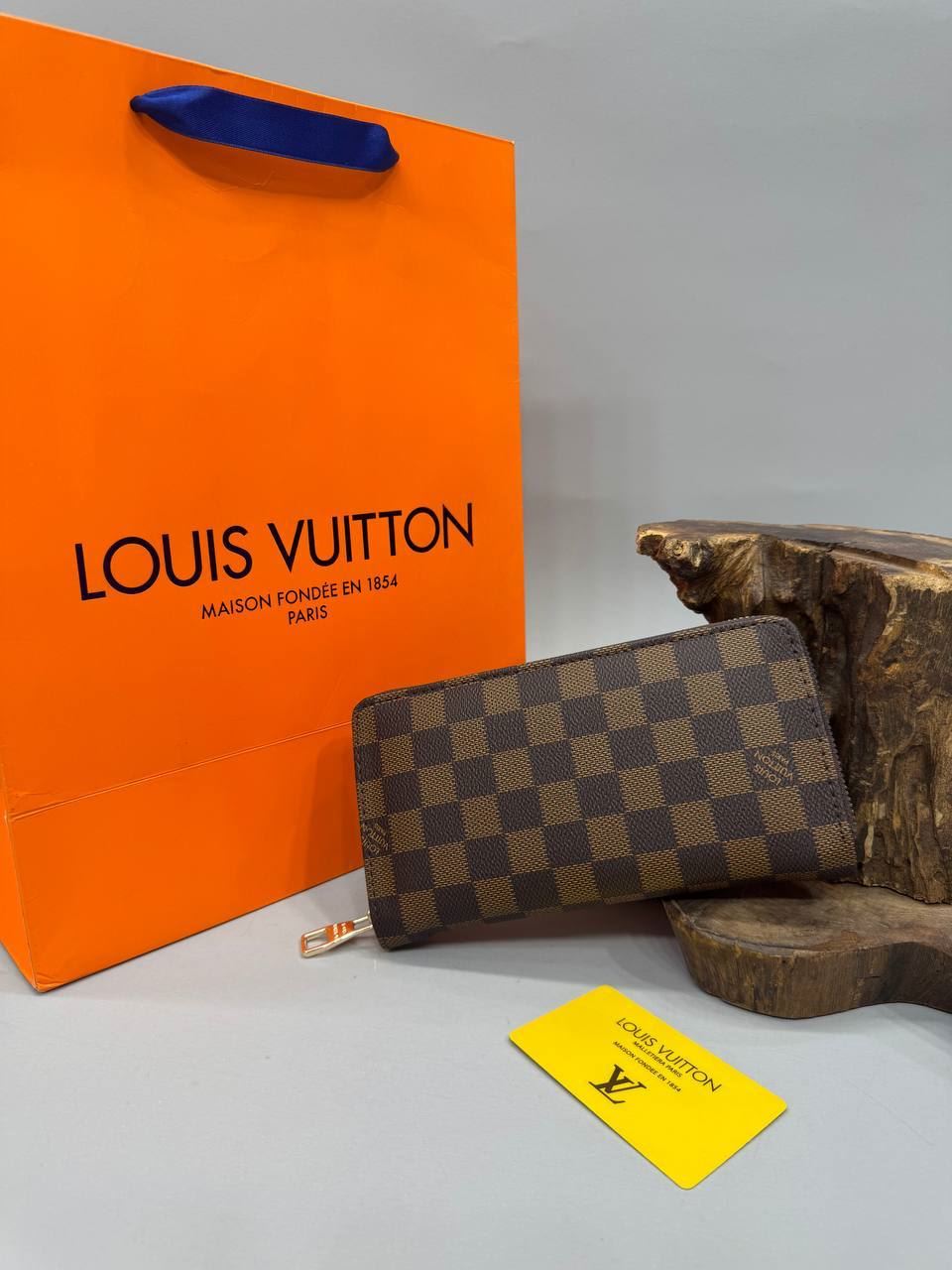 Cartera larga de lona Damier Louis Vuitton - Imagen 2