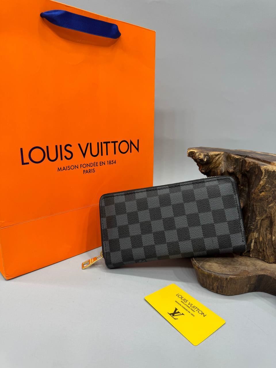 Cartera larga de lona Damier Louis Vuitton - Imagen 3