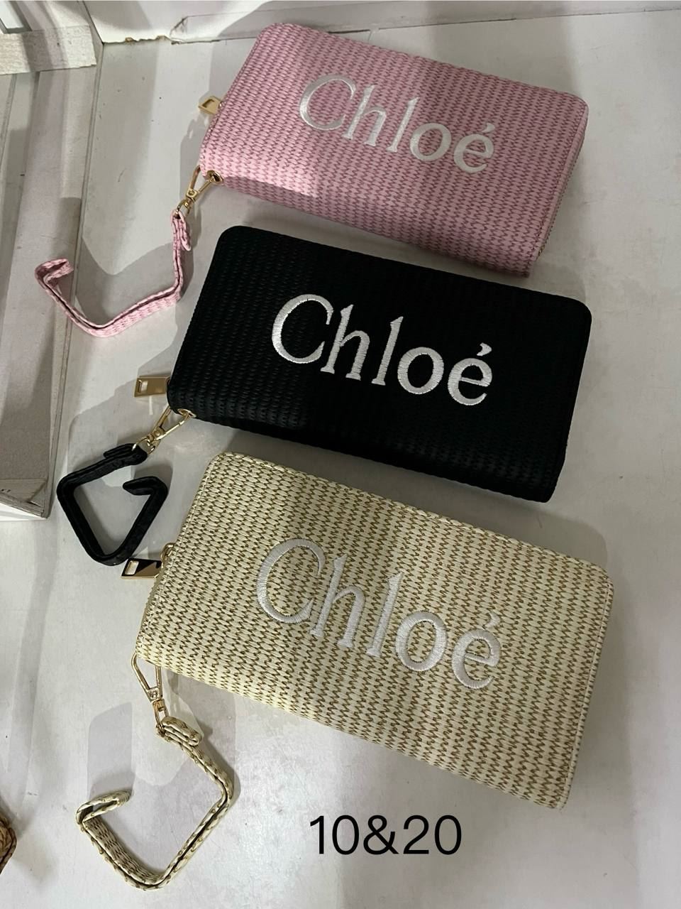 Cartera mujer Chloe rafia - Imagen 1