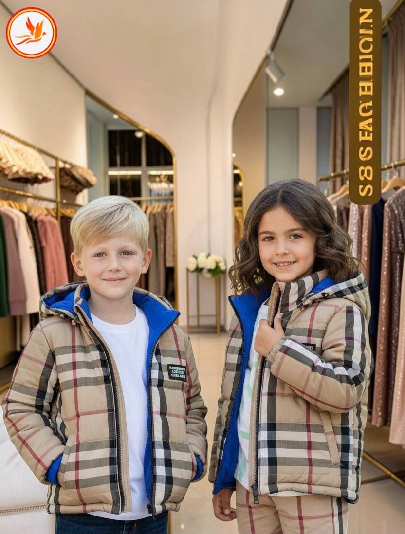 Cazadora Burberry reversible niños - Imagen 2