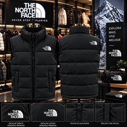Chaleco plumón North Face - Imagen 1