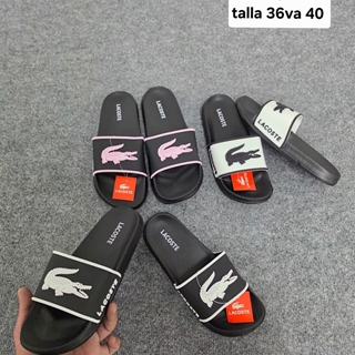 Chanclas  de playa Lacoste hombre y mujer - Imagen 2