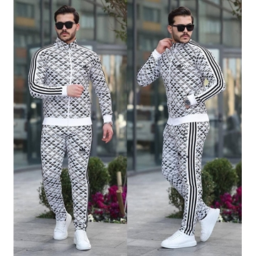 Chándal Adidas estampado con cremallera - Imagen 1