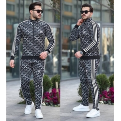 Chándal Adidas estampado con cremallera - Imagen 2