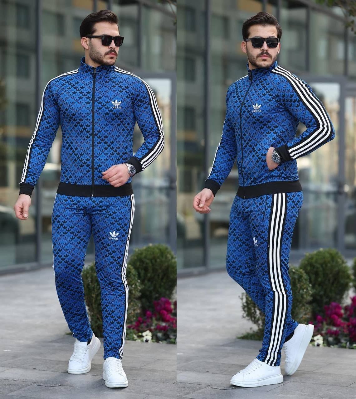 Chándal Adidas estampado con cremallera - Imagen 3