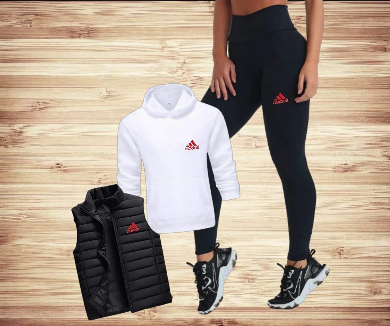Chándal Adidas y chaleco a juego - Imagen 1