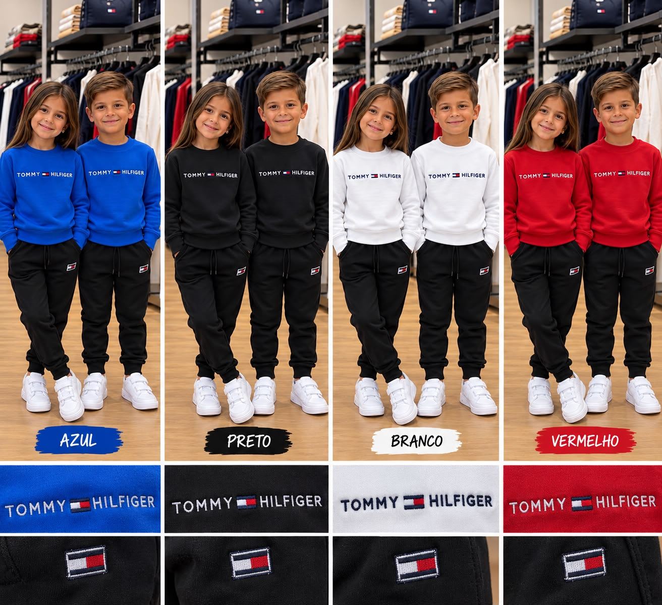 Chándal de niños Tommy - Imagen 1