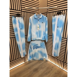 Chándal Lacoste bicolor estampado - Imagen 1